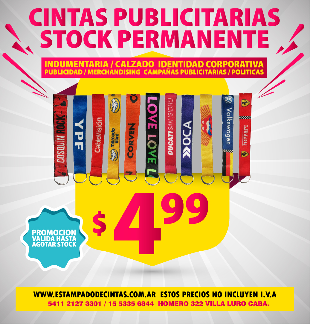 Imagen publicada de 1SI ESTAMPADOS DE CINTAS
