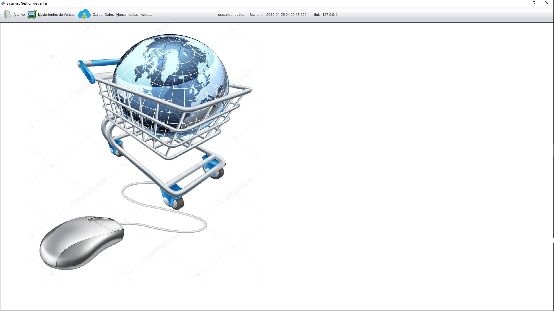 Imagen publicada de control de punto de venta