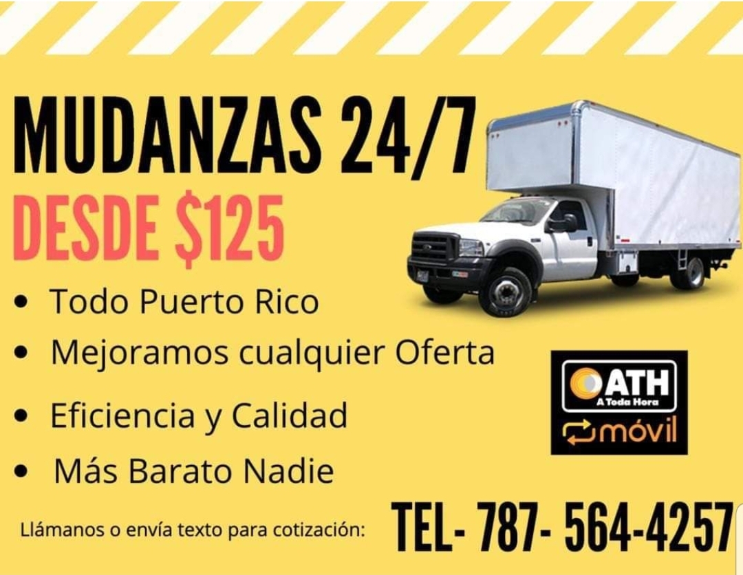 Imagen publicada de Mudanzas PR 24/7
