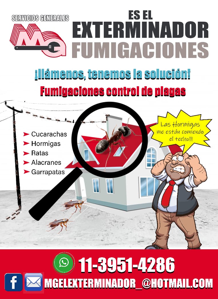 Imagen publicada de MG El exterminador Servicios