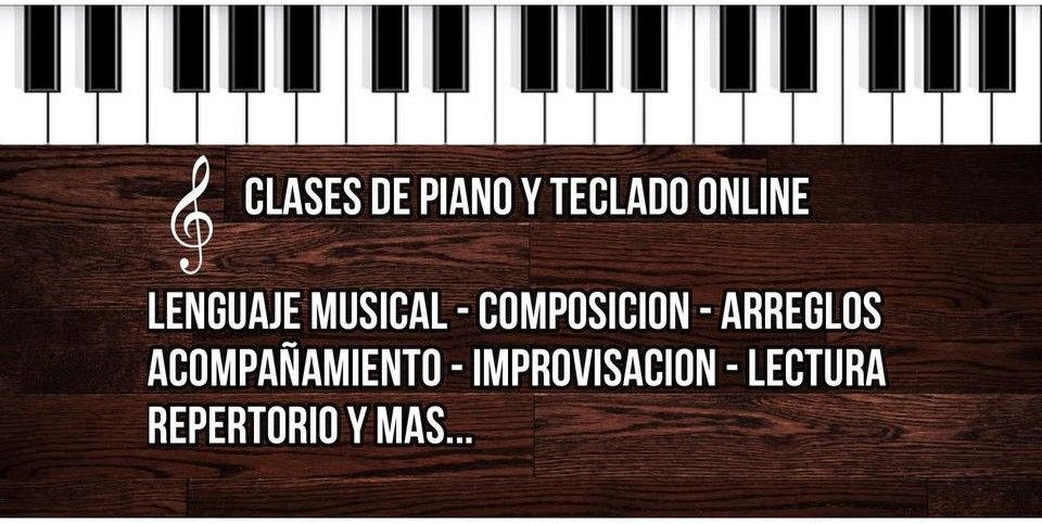 Imagen publicada de Clases de piano Online